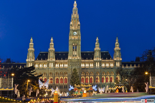 Điểm qua những thành phố ở châu Âu nổi tiếng với chợ Giáng sinh